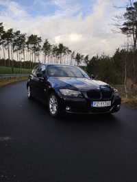 BMW E91 polift, hak, skóry, diesel 177 KM