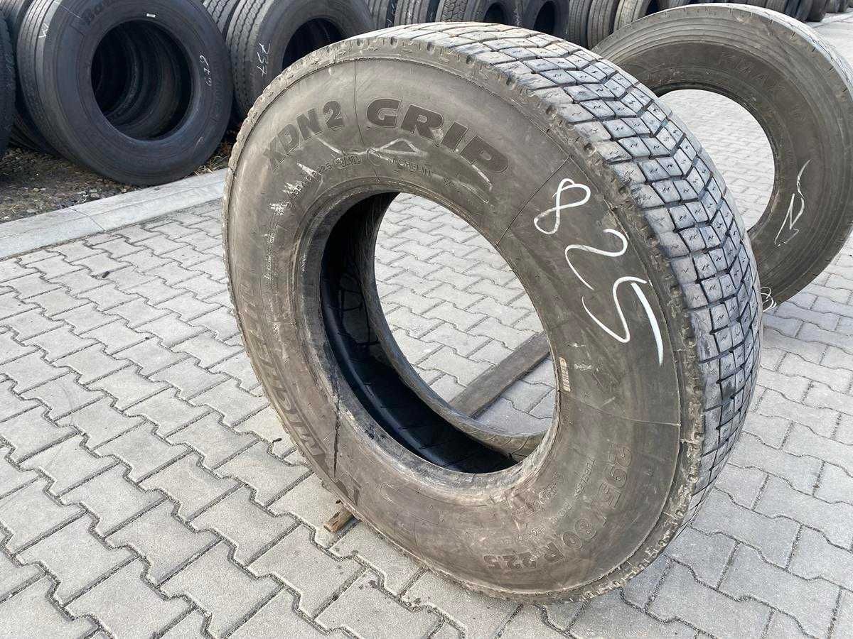 Opona ciężarowa używana napędowa 295/80R22.5 MICHELIN XDN2 GRIP 7-10mm