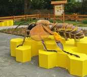 Pszczoła Edukacyjna 250cm  ,ścieżka edukacyjna , Pszczoła gigant