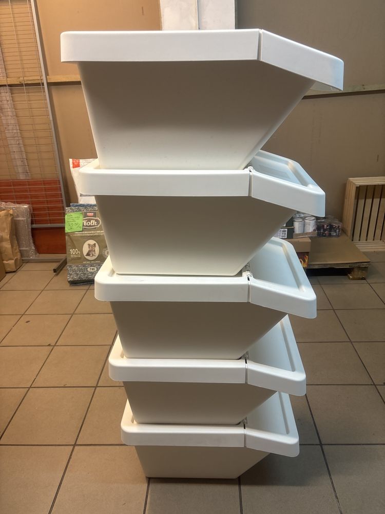 Pojemniki Ikea sortera 37 l