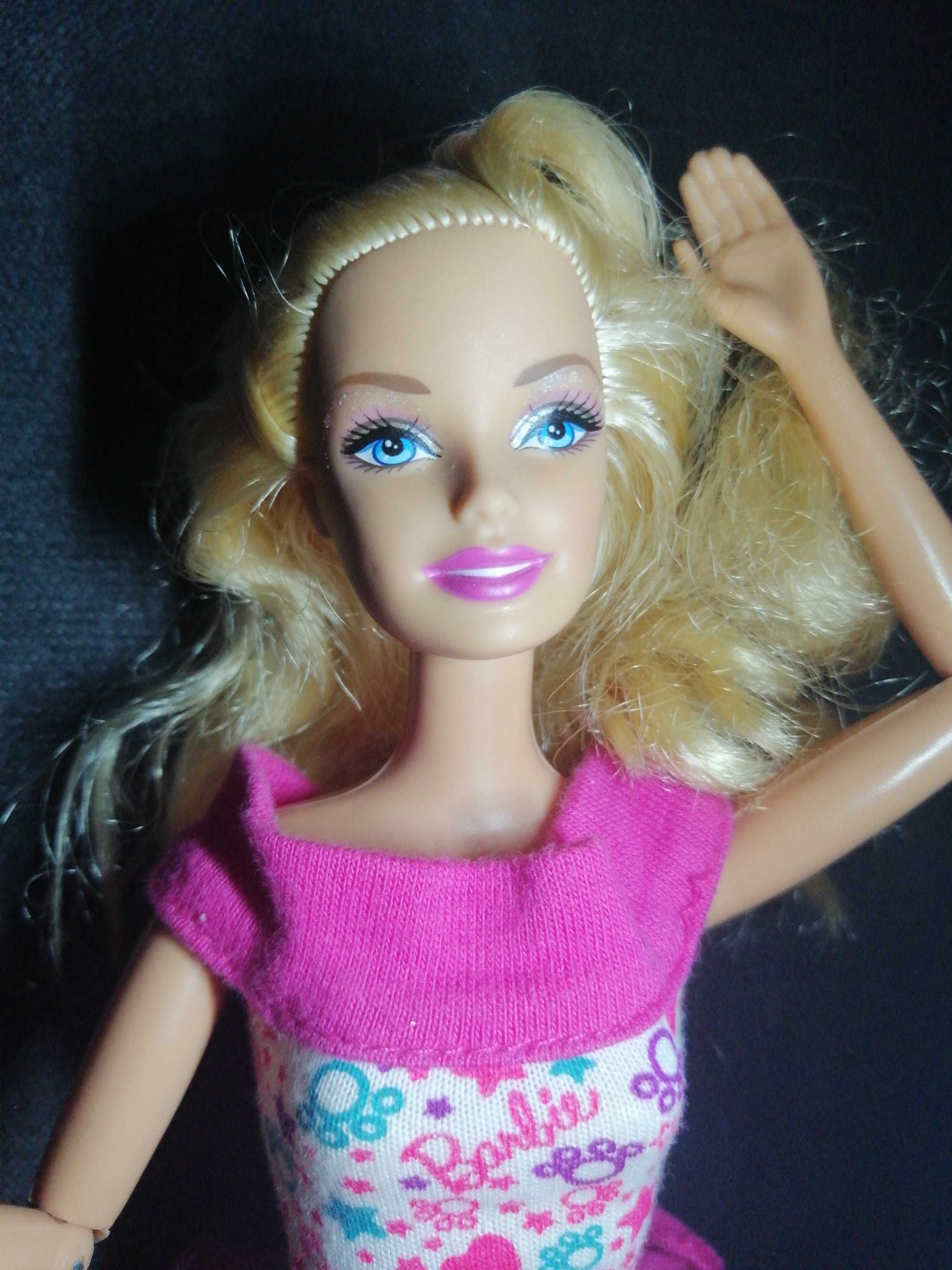 Barbie lalka z pofalowanymi włosami