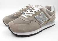 New Balance 574 skórzane szare buty sportowe r. 41