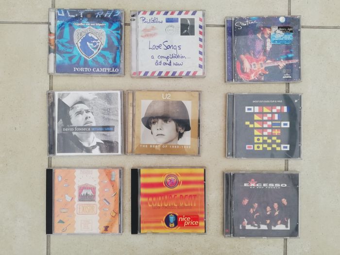 42 CDs de música diversos