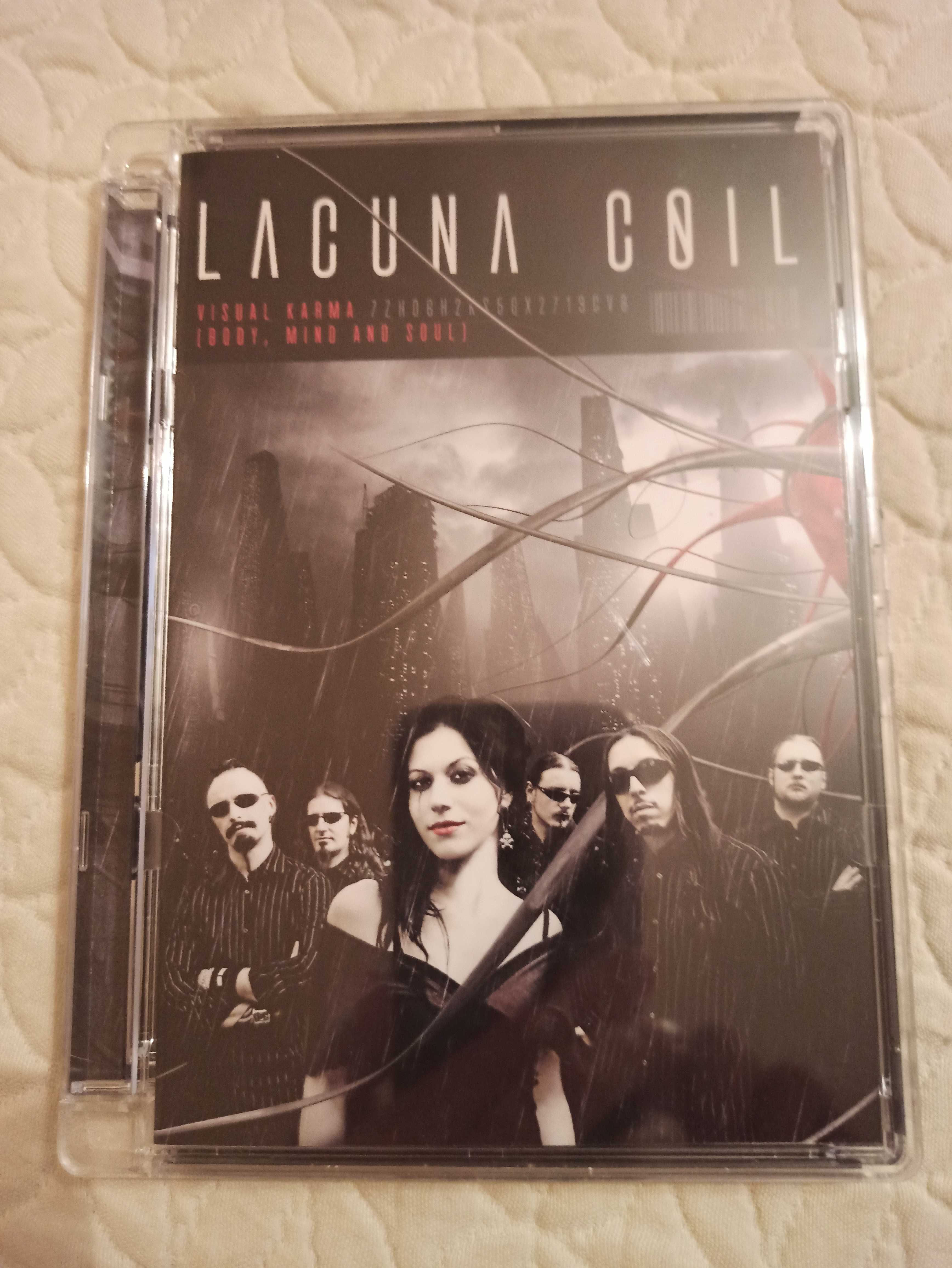 LACUNA COIL – visual carma    dvd  rarytas