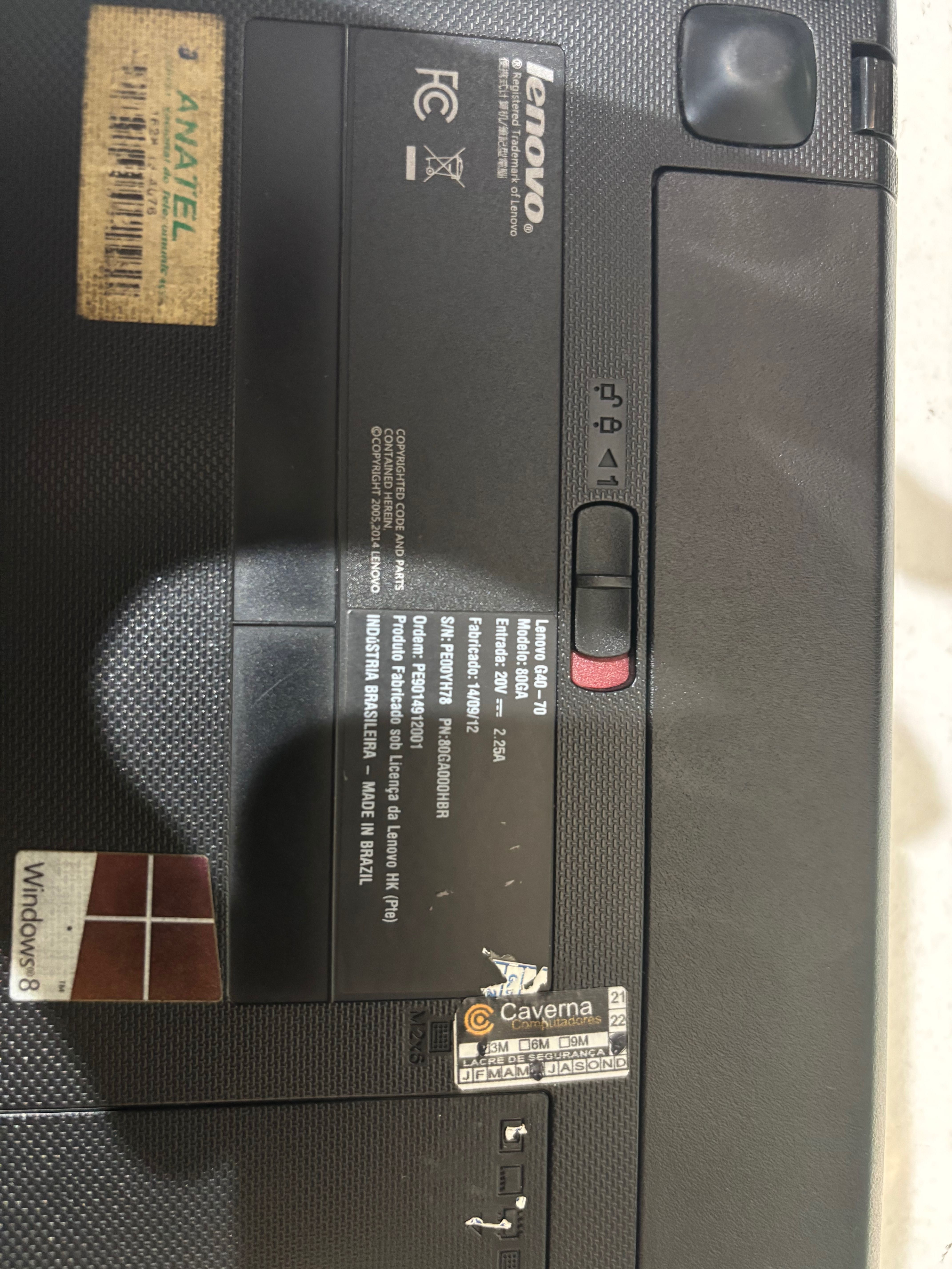 Portátil Lenovo G40-70 80GA