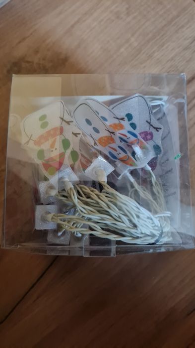 Lampki wewnętrzne bałwanki