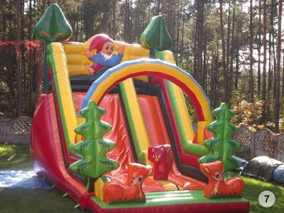 Piana party Zamki dmuchańce animacje eurobungee zjeżdżalnia basen z ku