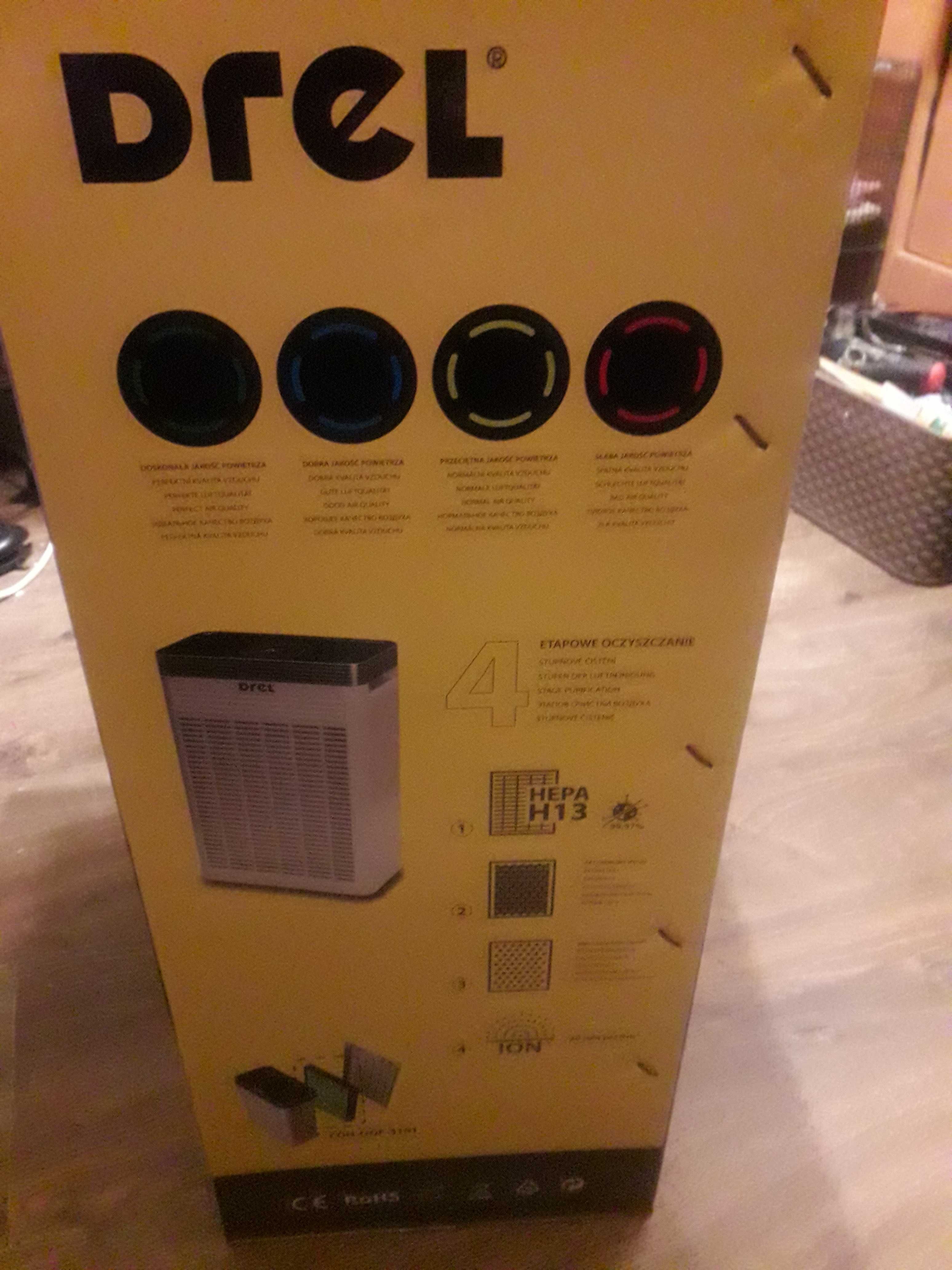 Oczyszczacz powietrza - 
DREL CON-OOP-1101
