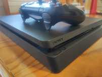 PS4 1tb com 5 jogos como nova