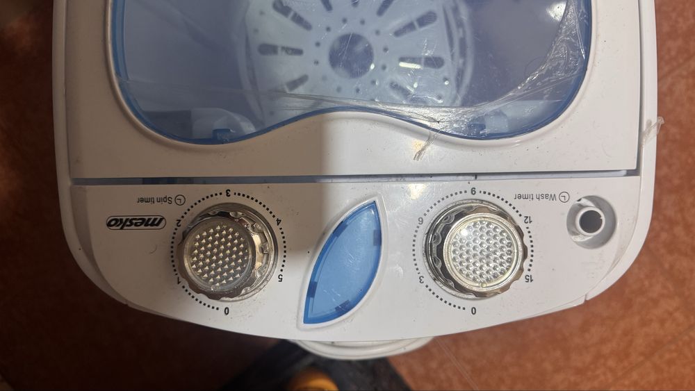 Mini Máquina de Lavar ADLER Branco
