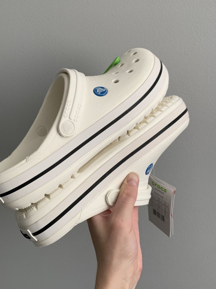 Крокси білі Crocband white