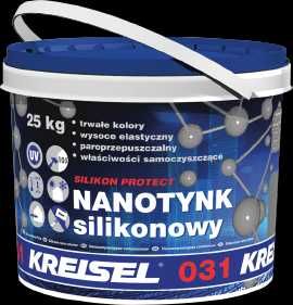 Tynk Elewacyjny Kreisel Nanotynk 031 silikonowy 25kg