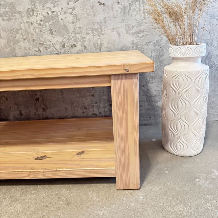 Stolik IKEA Rekarne – drewno bielone