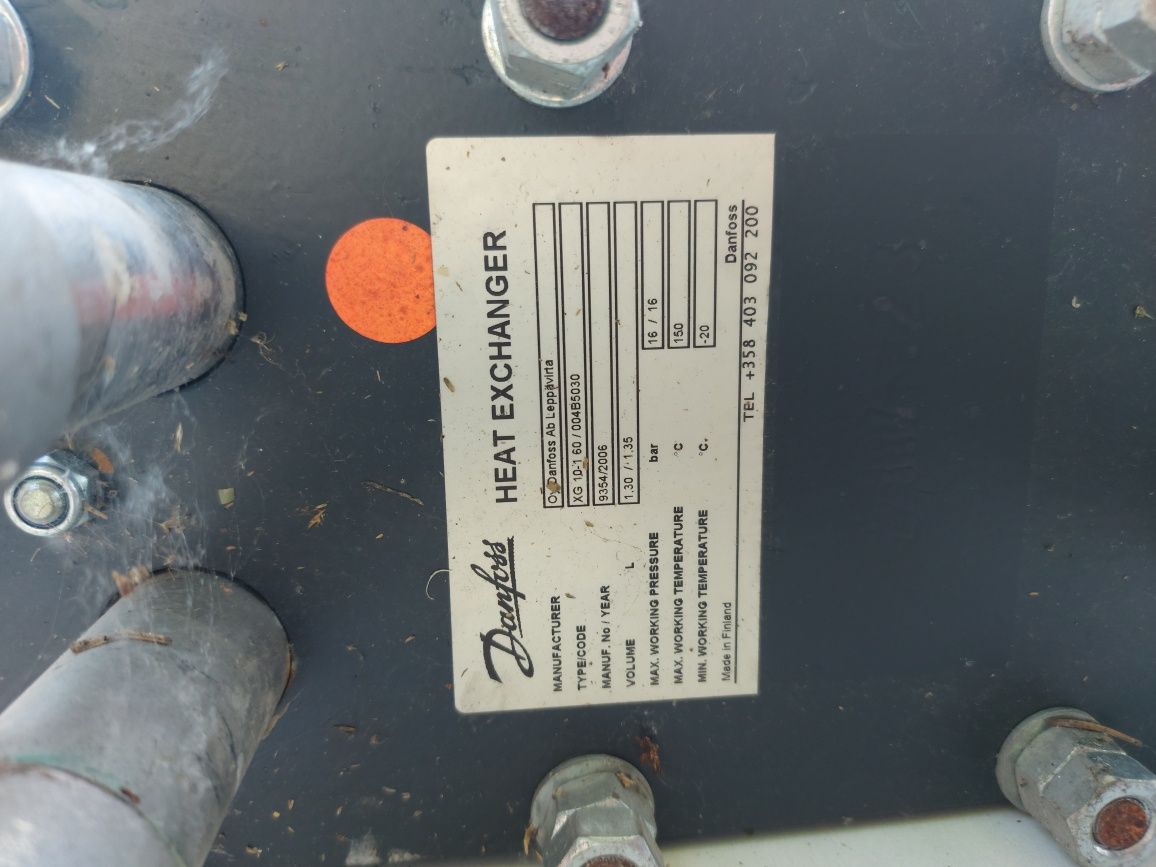 skręcany wymiennik ciepła Danfoss XG-10-1