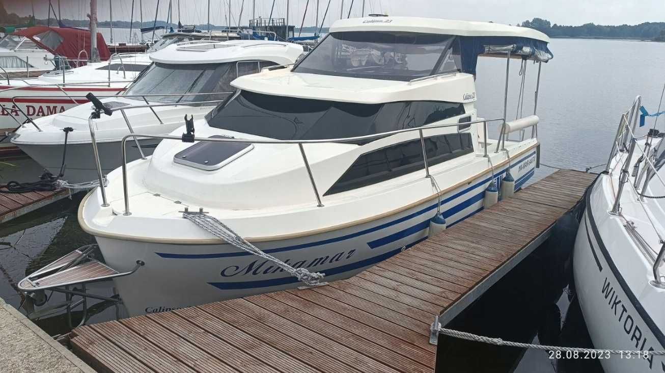 Calipso 23 – houseboat wraz z przyczepą, prywatny właściciel.