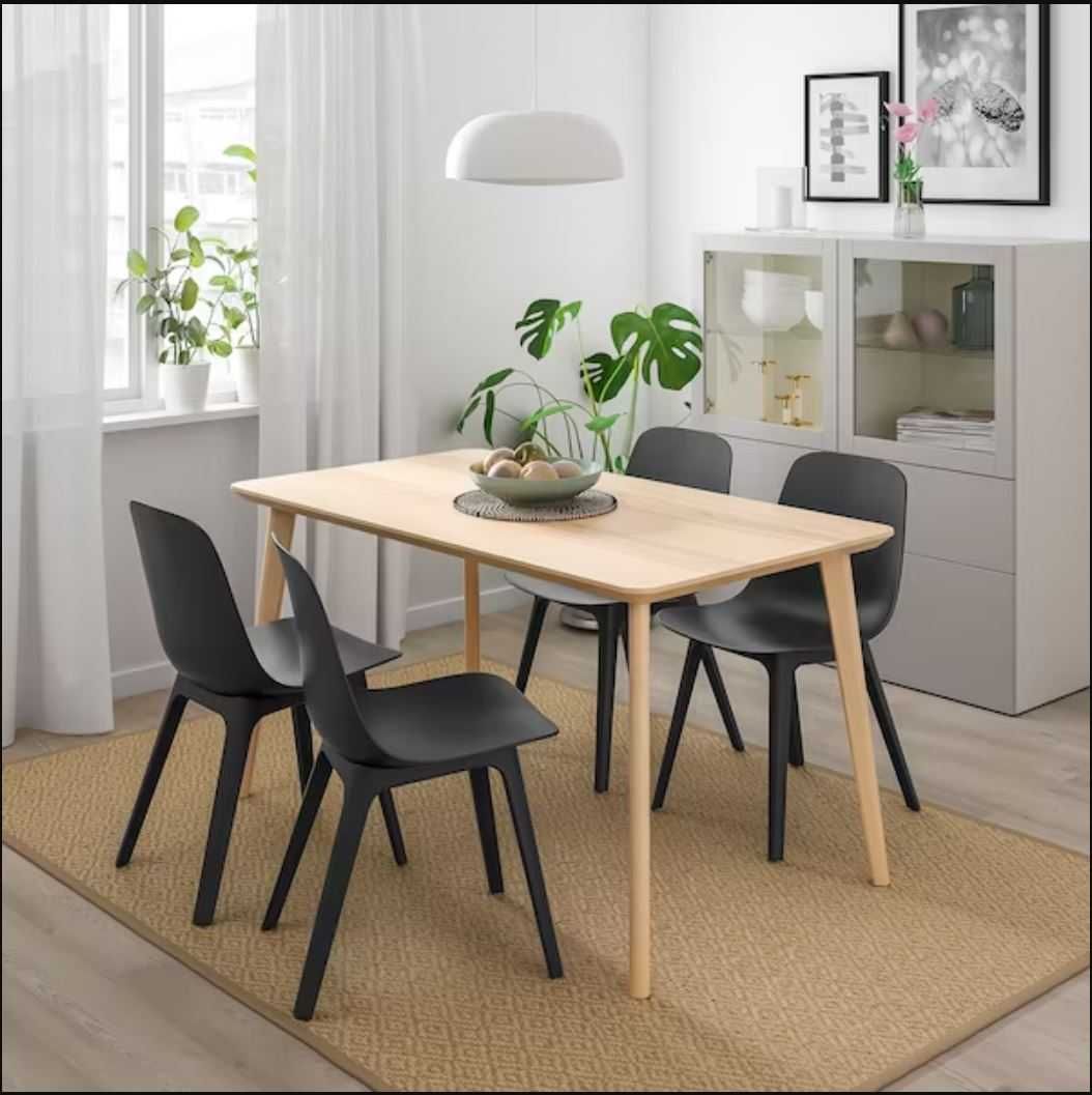 Stół IKEA Lisabo 140cm x 78cm 74cm - jesion