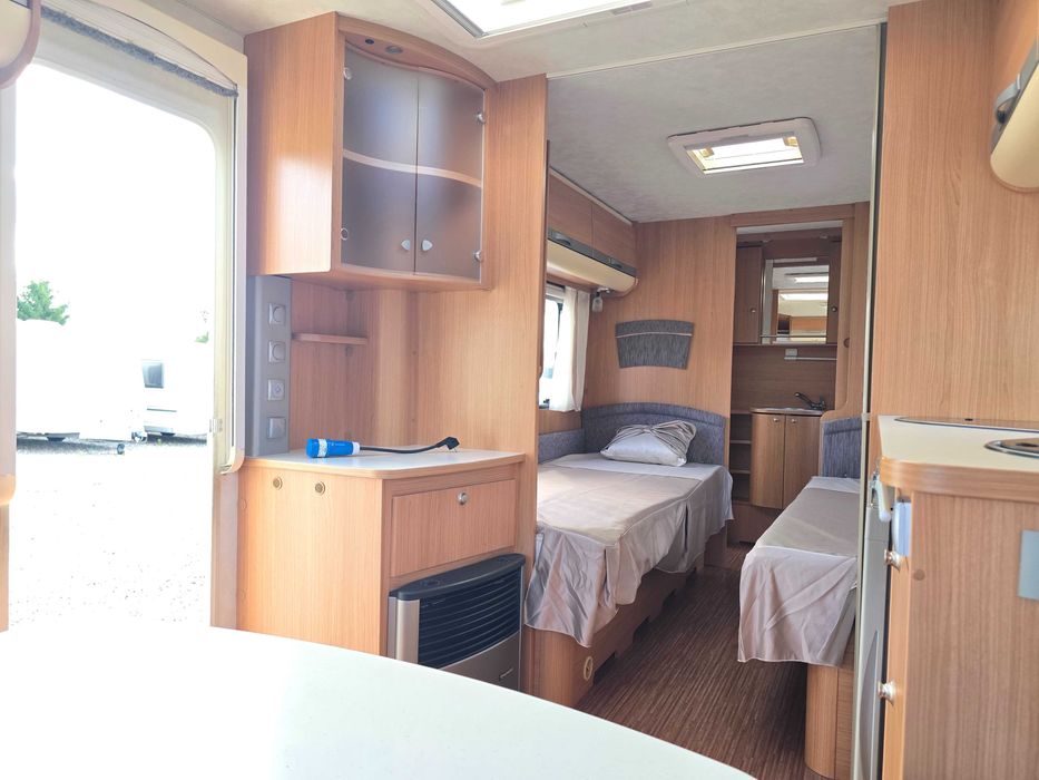 ADRIA 542UT duża łazienka na tyle przyczepa kempingowa fendt hobby wlu