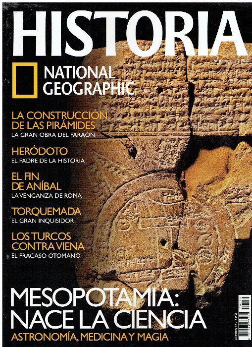 7454 - Historia - Revista Historia da National Geographic 4 ( Várias )