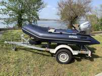 Човен Brig B-310 + двигун Honda 15к.с + лафет UMS