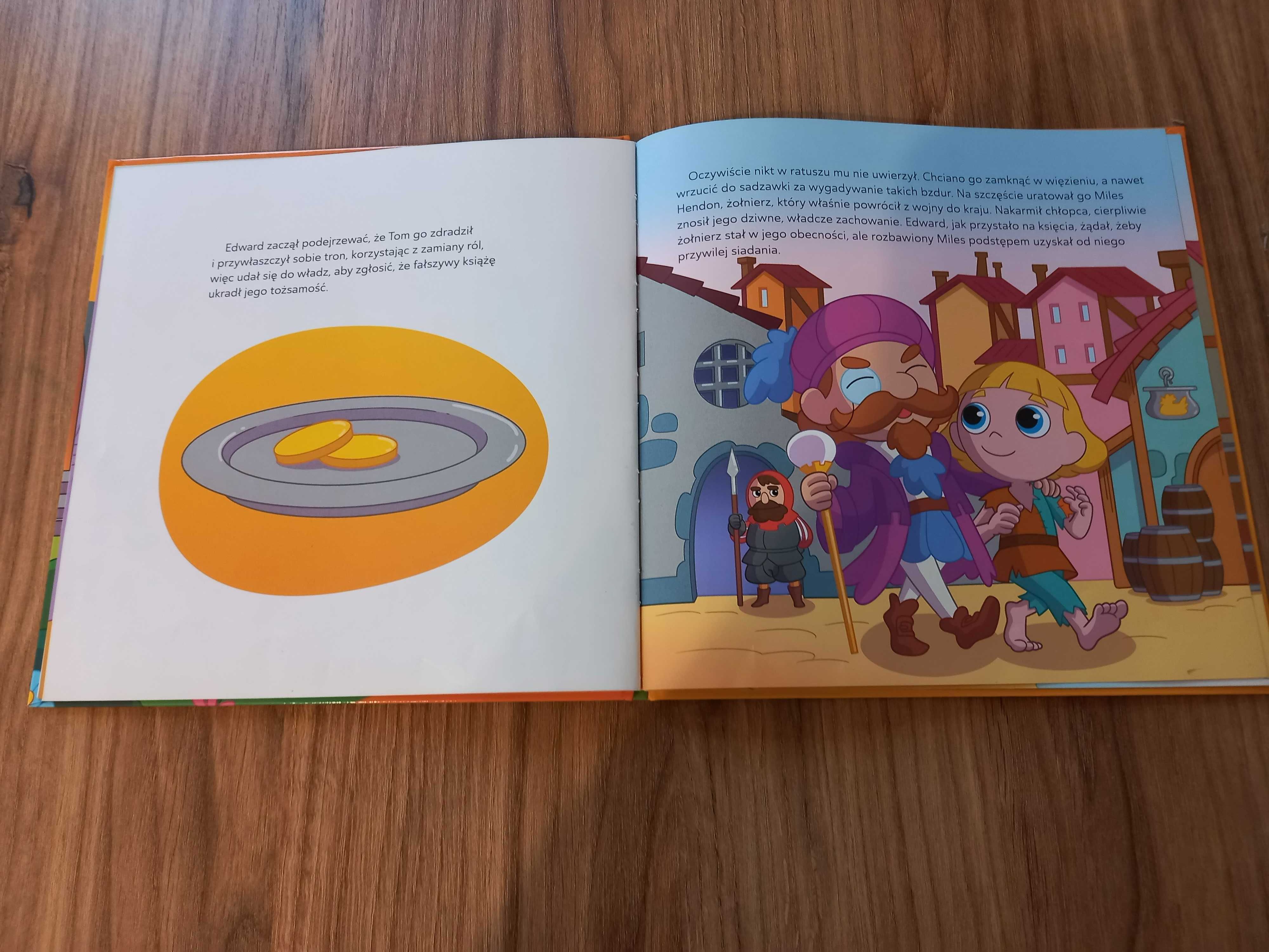 Książę i żebrak - książka dla dzieci