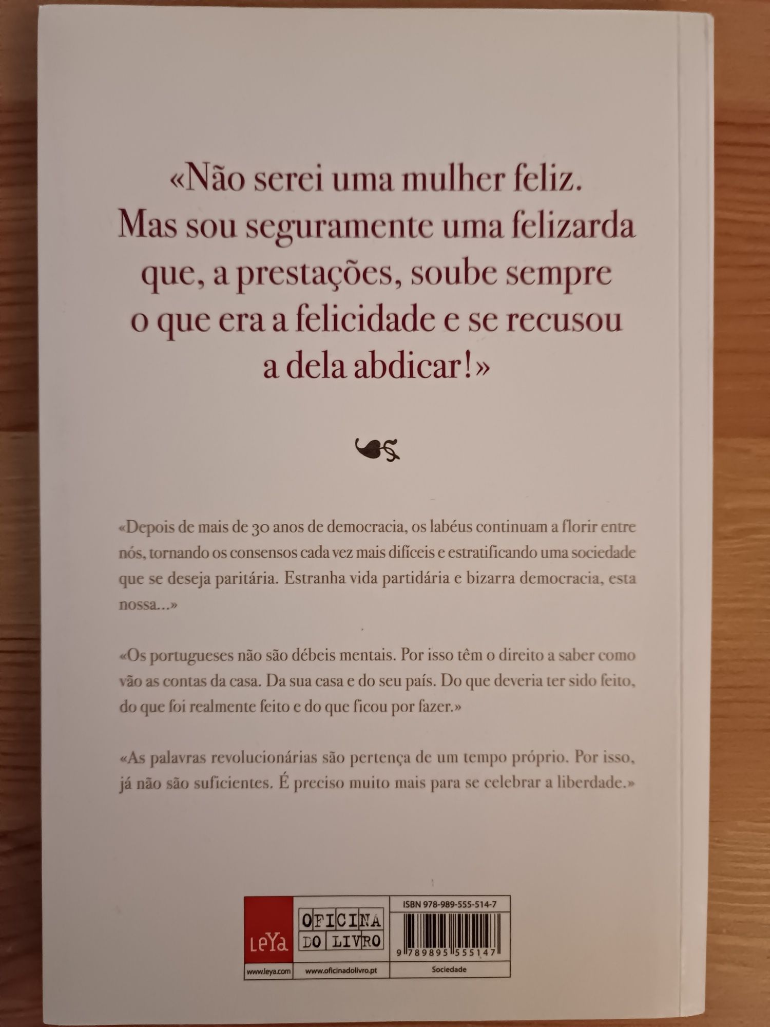 Coisas que sei... ou julgo saber (Helena Sacadura Cabral)