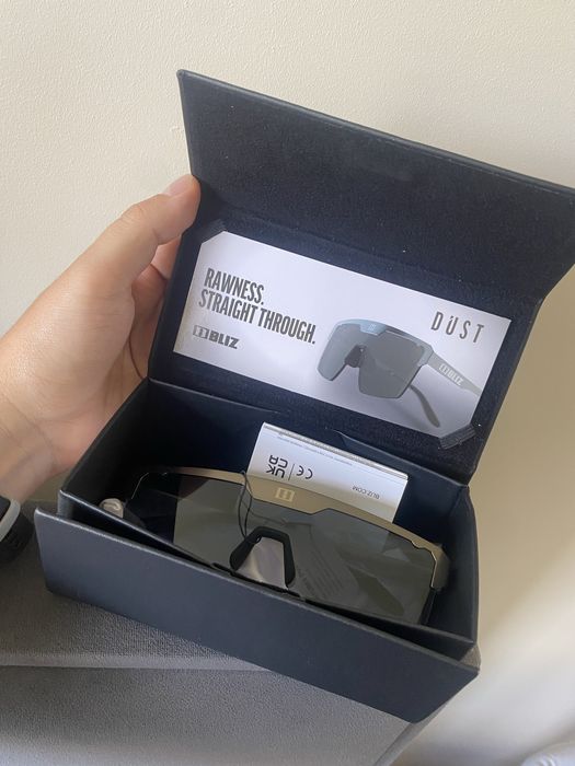 Okulary rowerowe BLIZ Dust (NOWE) oprawki ze stali nierdzewnej