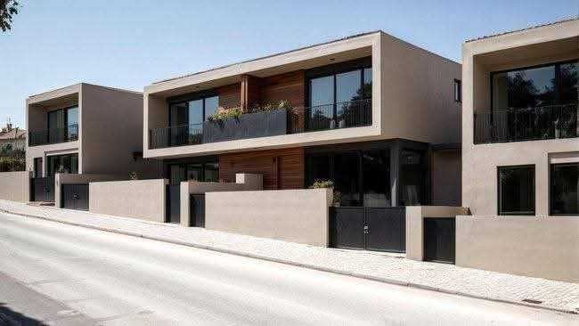 Moradia T3 em fase de construção