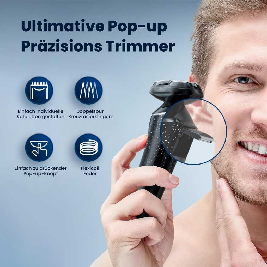 Golarka męska CLEANVISE IPX7