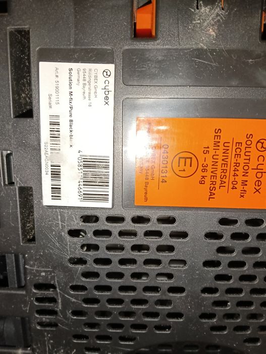 Cadeira grupos 2 e 3 Cybex Solution M fix