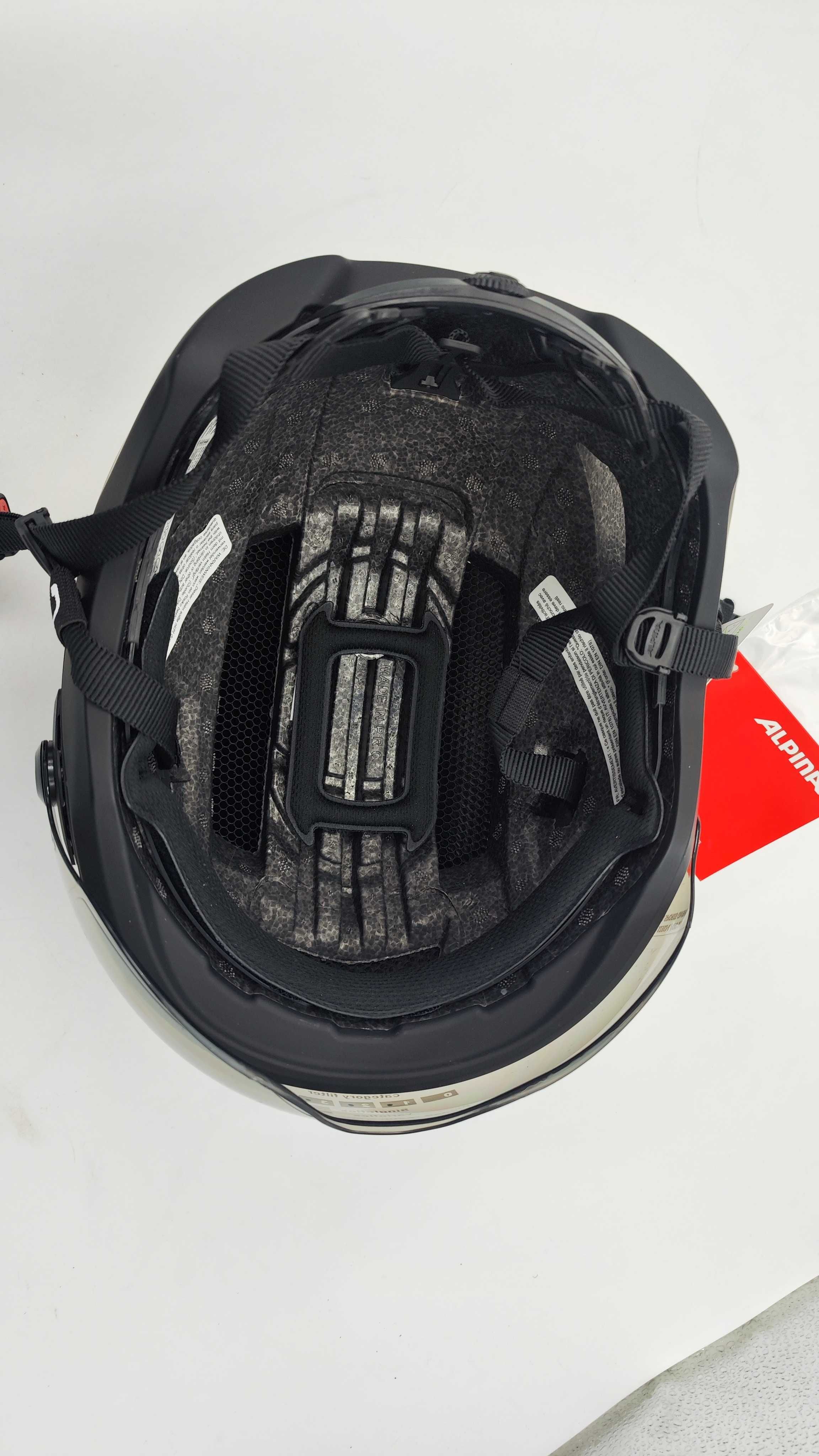 Kask Rowerowy Z Przyłbicą Alpina Altona V r. L 57-62cm (AH9)