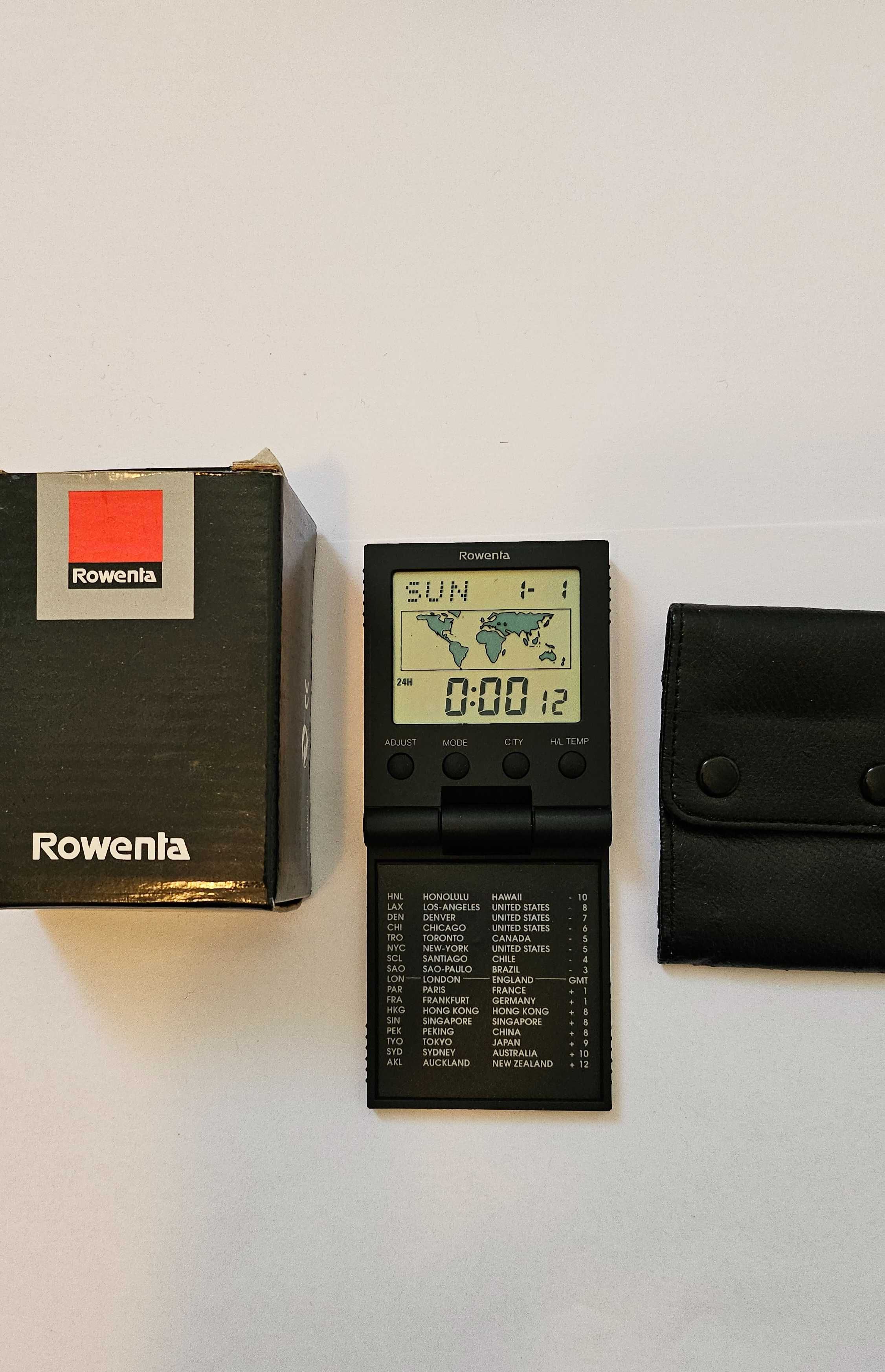 Rowenta Werke D 63071 Offenbach Germany Zegarek Zegar Strefa Czasowa