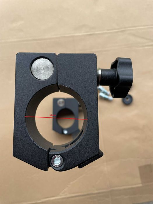 Uchwyt zacisk adapter obejma mocowanie skręcane