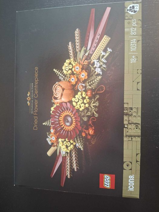 Lego: Botanical - Peça de Centro de Flores Secas 10314