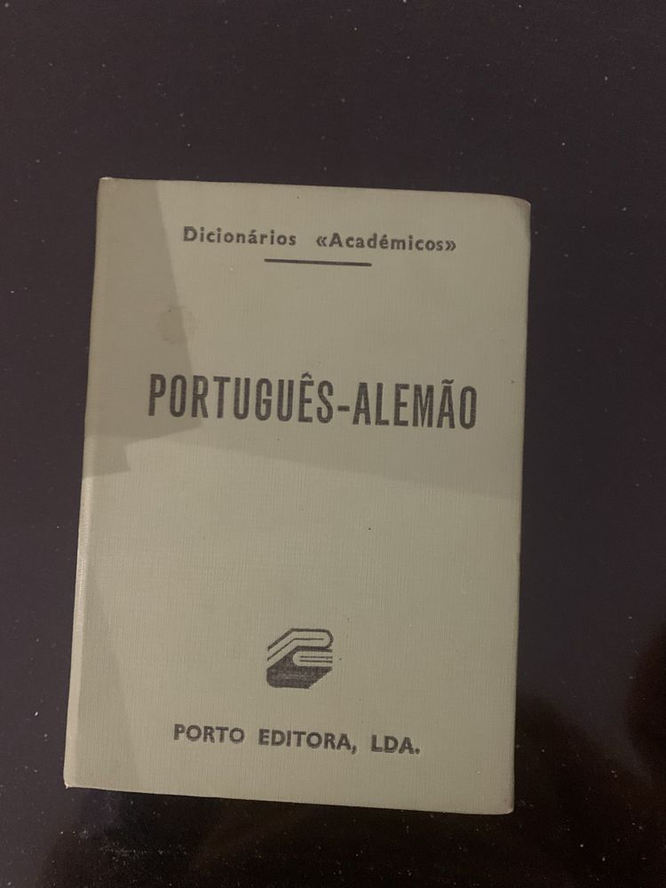 Livro - Dicionário Português - Alemão