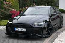 Audi RS7 Sportback Audi RS7 - Salon PL, Gwarancja, Bezwyp, PPF, Matrix Laser, Maxton, MG