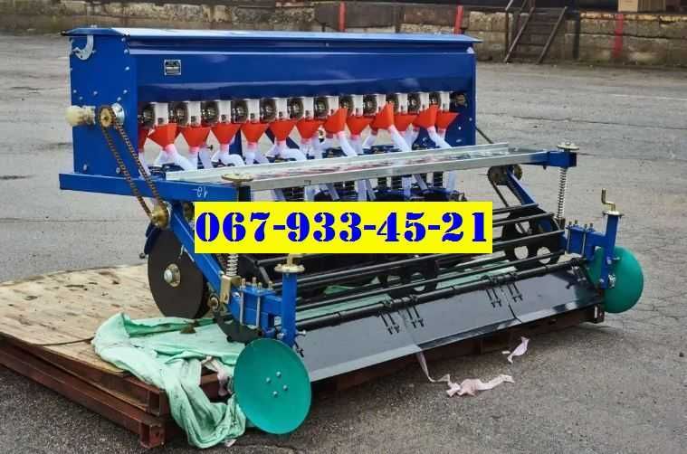 Зерновая дисковая сеялка ширина захвата 2.4 м на 16 рядов (ДТЗ)