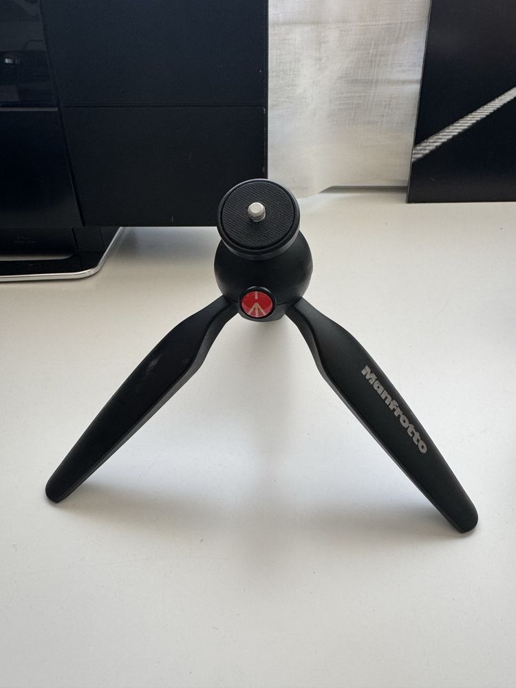 Manfrotto tripé fotografia