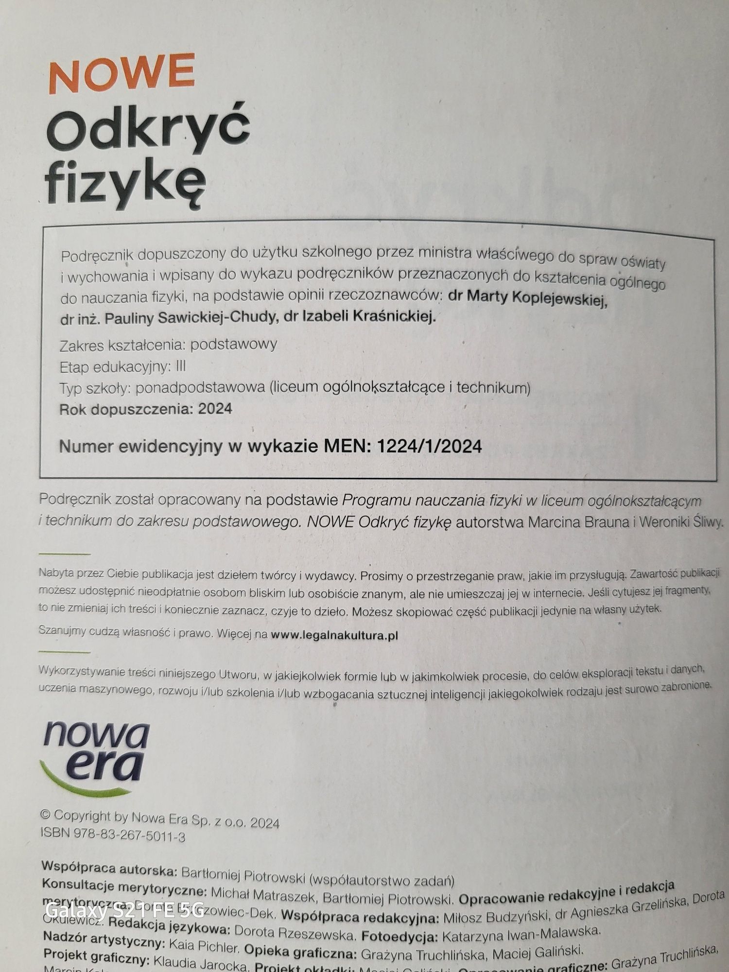 Podrecznik Odkryć Fizykę 1