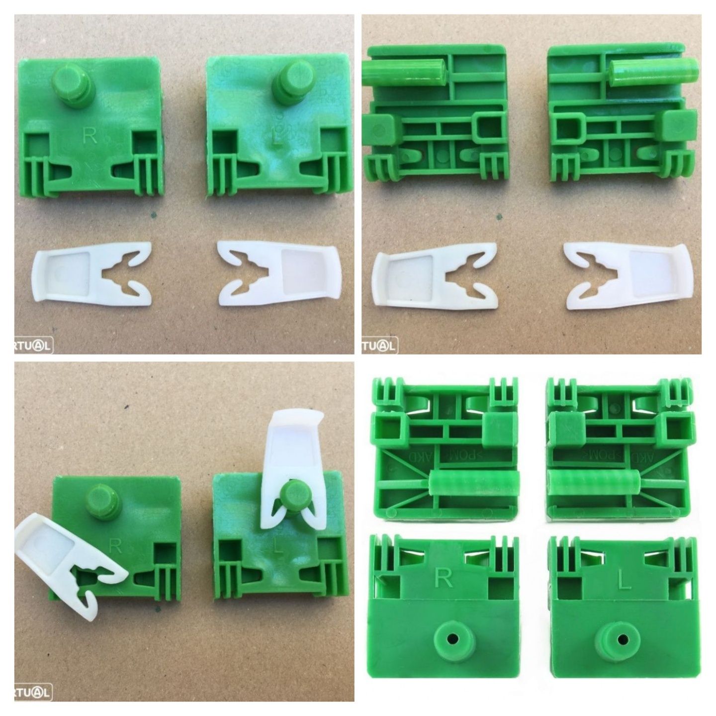Renault Elevador Clip Kit Reparação Peças - Acessórios