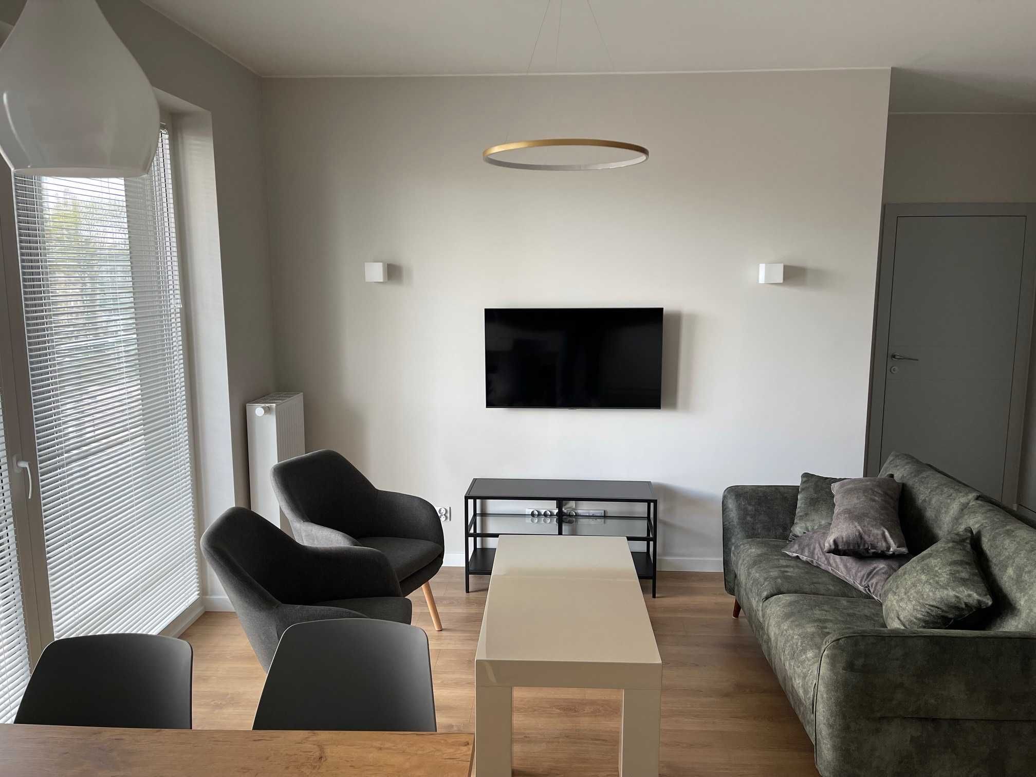 Piękne mieszkanie 50m2 + garaż, nowy apartamentowiec, blisko metra