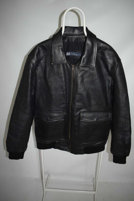 Шкіряна куртка HA Clothing Co. Avirex