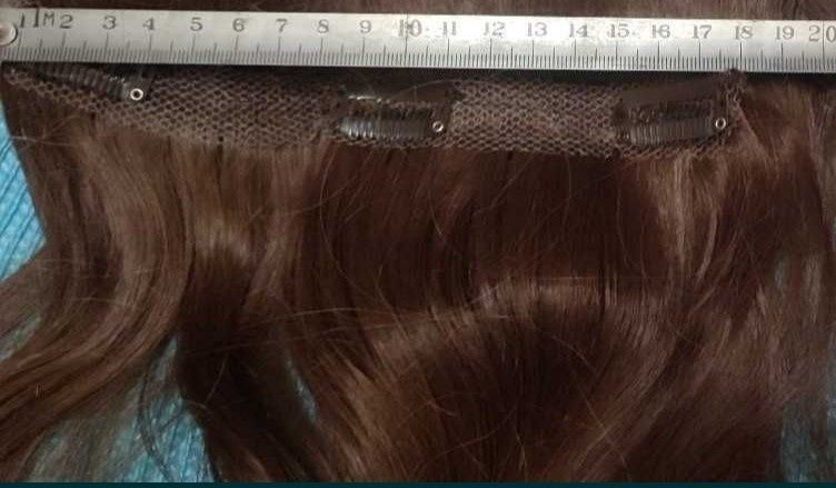 Накладные волосы Амбре бренда Avon на 3клипсы