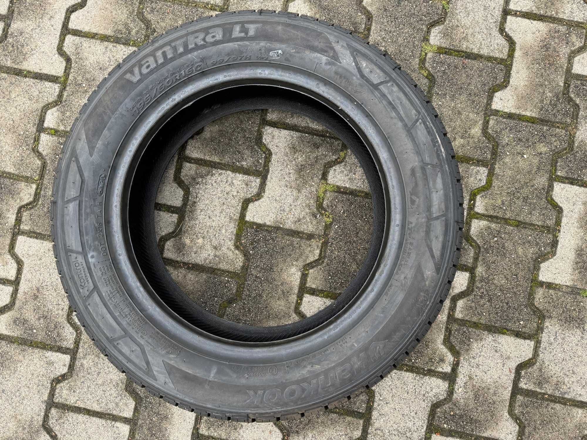 4x Nowe opony letnie dostawcze 195/60r16C HANKOOK VANTRA LT (2020r)