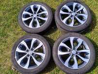 felgi aluminiowe 4x100 Nissan Micra opony lato 185/55 R16 mm