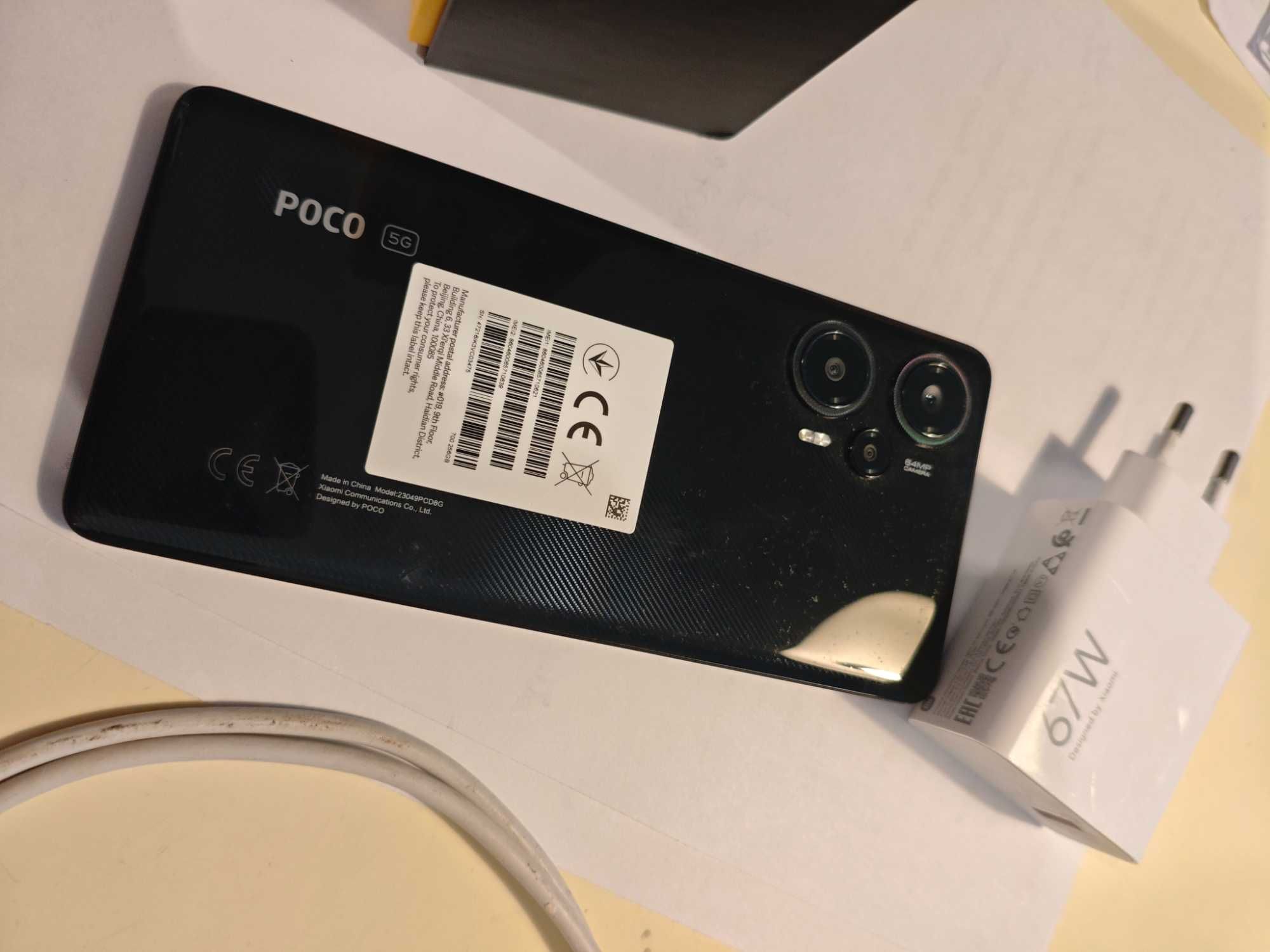 Poco F5 12/256 bez rys, zadrapań