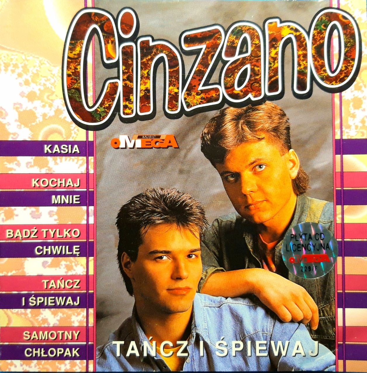 Cinzano – Tańcz I Śpiewaj (CD, 1995)