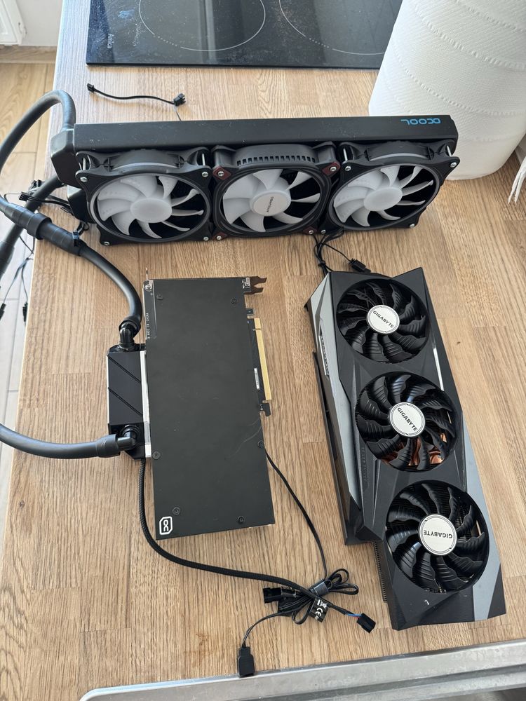 Rtx 3080 gigabyte 10gb chlodzenie wodne od alphacool