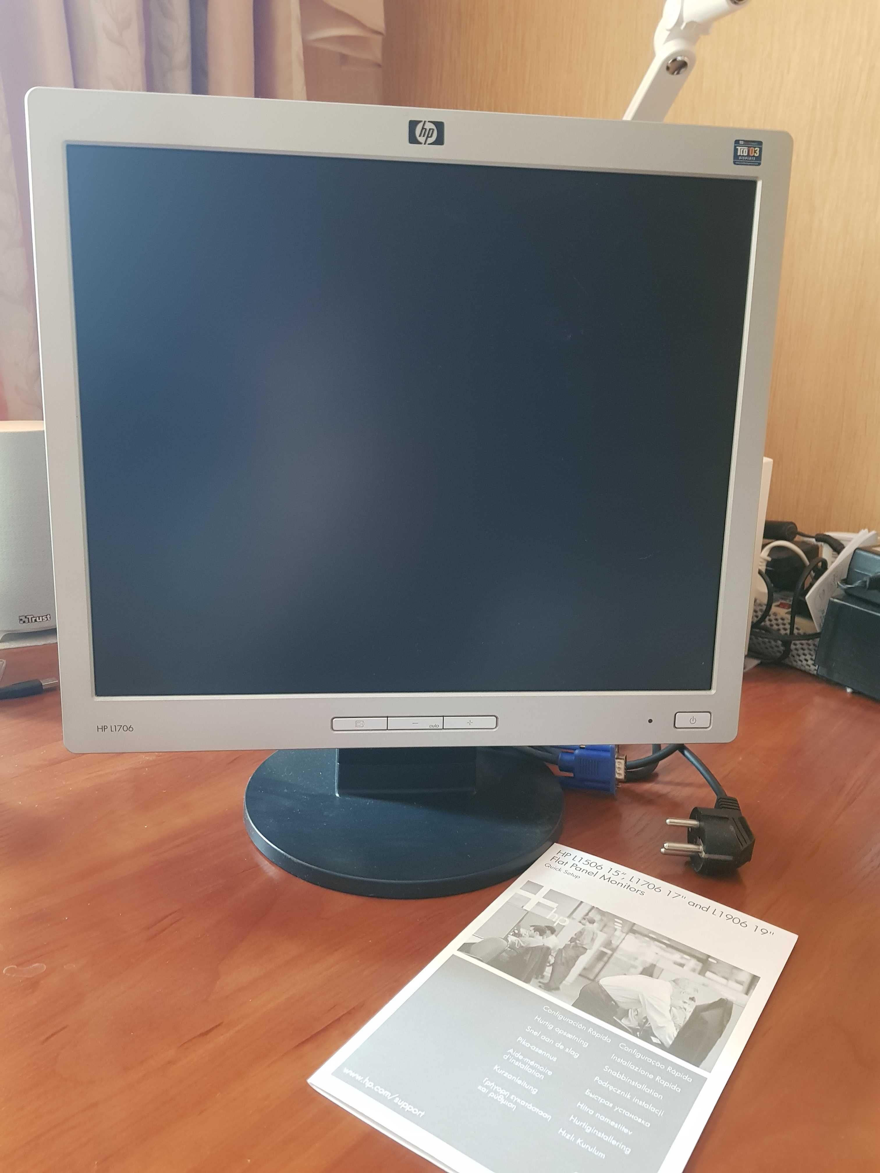 Монитор hp L1706 17" flat panel monitor