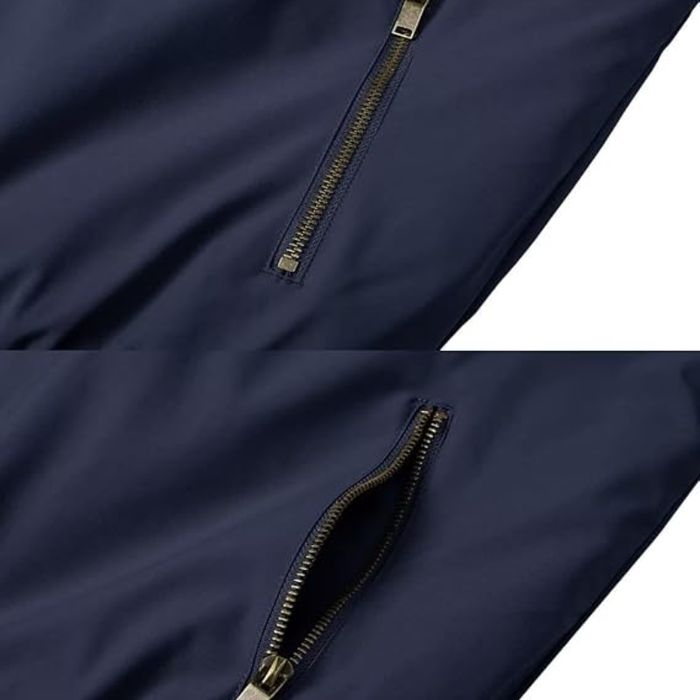 Męska granatowa bomberka wodoodporna rozmiar XL