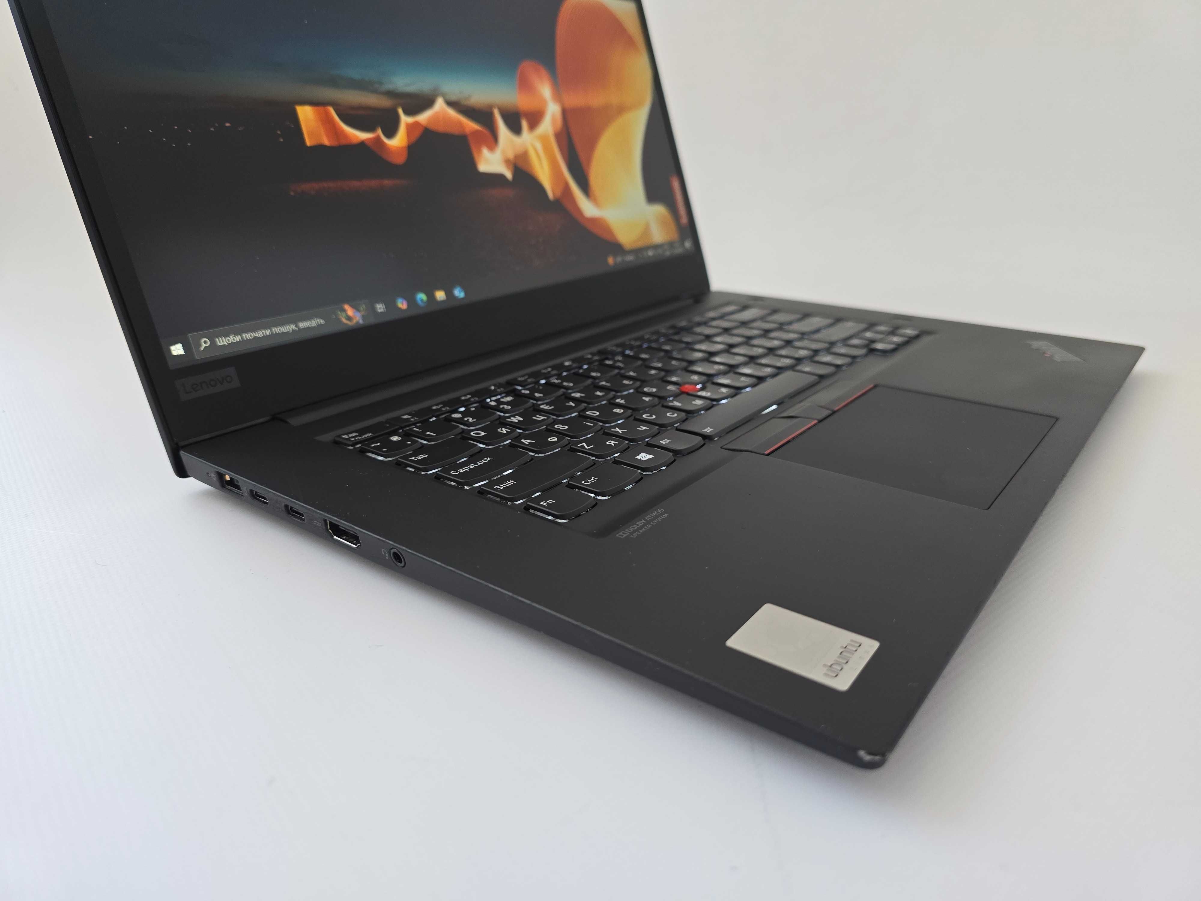 Ноутбук Lenovo Thinkpad P1 Gen 3 I9 10885H/GTX 1650TI/RAM 16GB/WIN 11